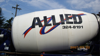 Allied Cement Unique Vehicles Custom Signs Allied Cement Unique Vehicles Custom Signs