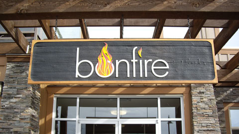 Bonfire Custom Signs
