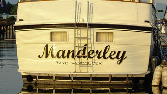 manderley_boats Vehicle Signs Boat Graphics
